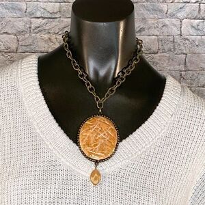 Tinker Bead Designs Pendant Necklace One of a Kind Piece Unique Handmade